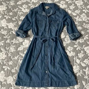 Denim dress